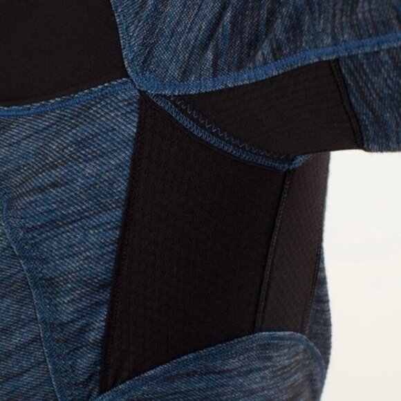 Lululemon Forme Jacket Slub Denim Limitless Blue 8 - Picture 4 of 15